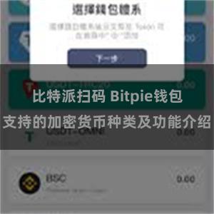 比特派扫码 Bitpie钱包支持的加密货币种类及功能介绍