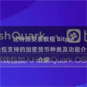 比特派安装教程 Bitpie钱包支持的加密货币种类及功能介绍