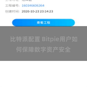 比特派配置 Bitpie用户如何保障数字资产安全