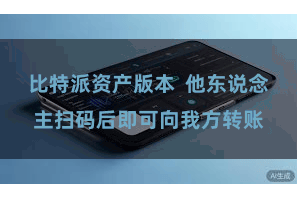 比特派资产版本  他东说念主扫码后即可向我方转账