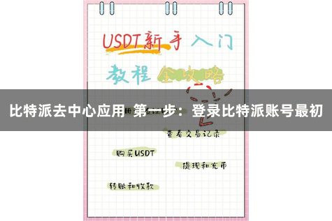 比特派去中心应用  第一步：登录比特派账号最初